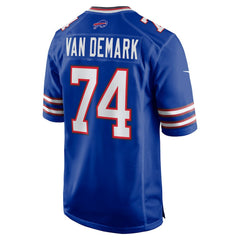 Nike Ryan Van Demark Buffalo Bills Game Player Jersey Royal