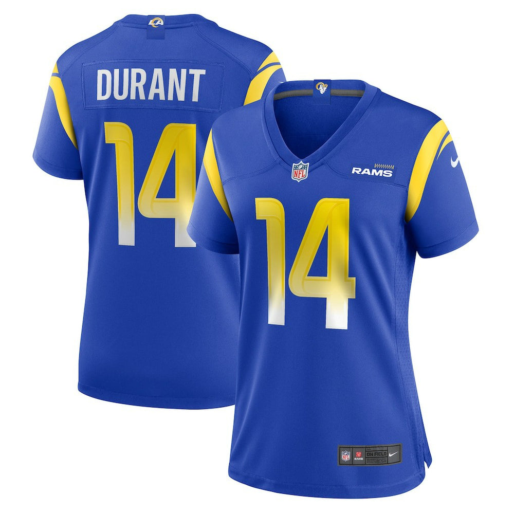 Nike Cobie Durant Los Angeles Rams Women's Game Player Jersey Royal
