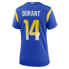 Nike Cobie Durant Los Angeles Rams Women's Game Player Jersey Royal