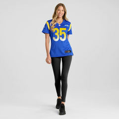 Nike Jake Hummel Los Angeles Rams Women's Game Player Jersey Royal
