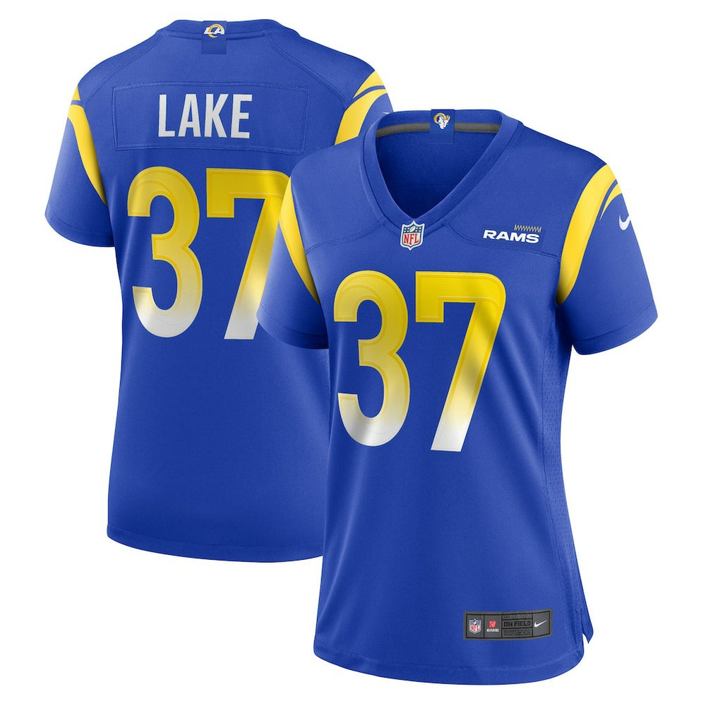 Nike Quentin Lake Los Angeles Rams Women's Game Player Jersey Royal
