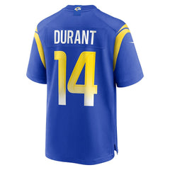 Nike Cobie Durant Los Angeles Rams Game Player Jersey Royal
