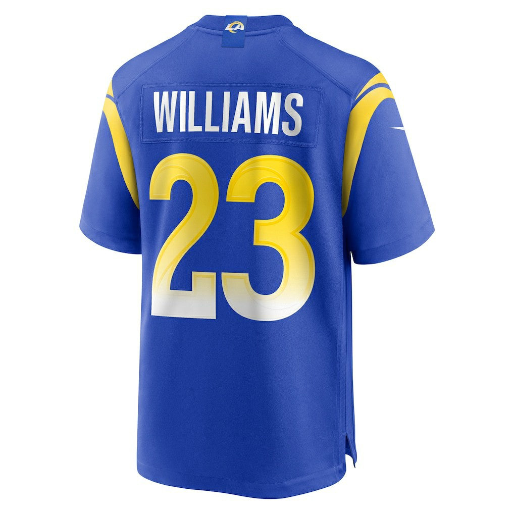 Nike Kyren Williams Los Angeles Rams Game Player Jersey Royal