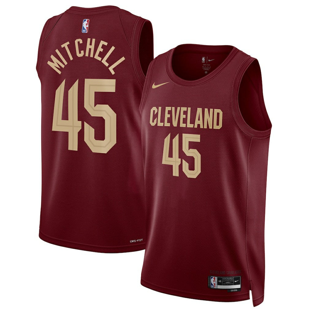 Donovan Mitchell Cleveland Cavaliers Unisex Swingman Jersey for sale Icon Editi- Wine | Nike US
