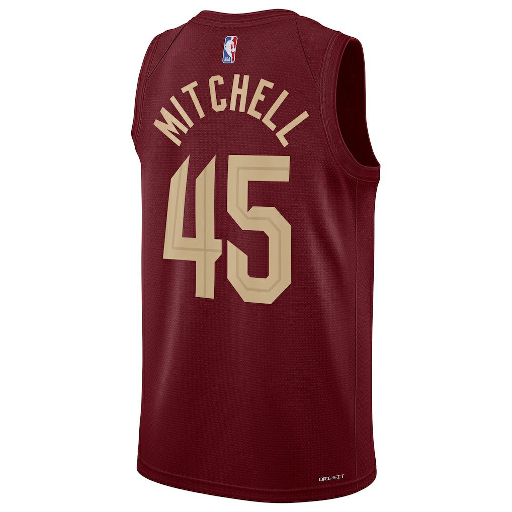 Donovan Mitchell Cleveland Cavaliers Unisex Swingman Jersey for sale Icon Editi- Wine | Nike US