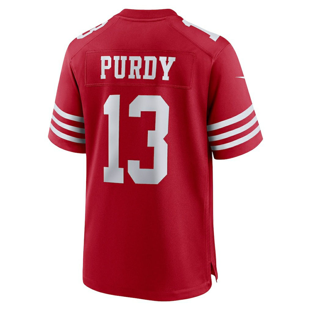 Nike Brock Purdy San Francisco 49ers Game Player Jersey Scarlet