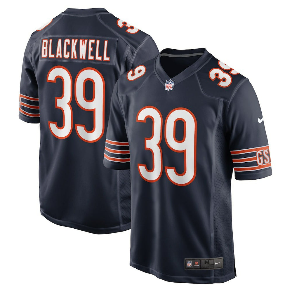 Nike Josh Blackwell Chicago Bears Game Player Jersey Navy