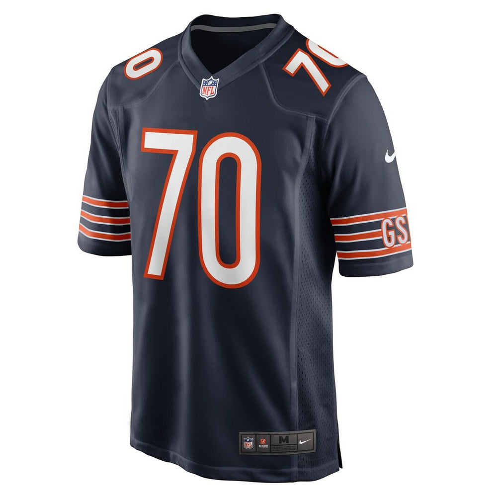 Nike Braxton Jones Chicago Bears Game Player Jersey Navy