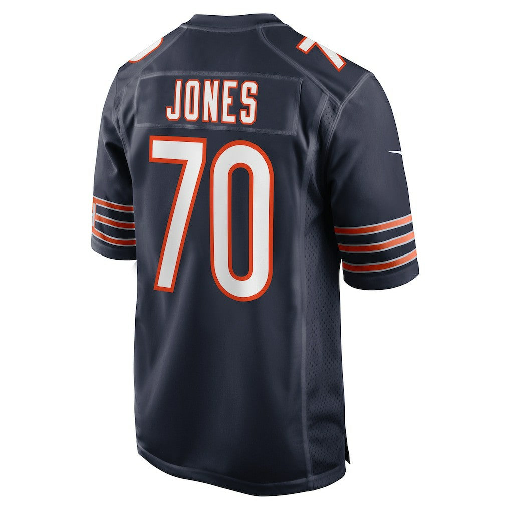 Nike Braxton Jones Chicago Bears Game Player Jersey Navy