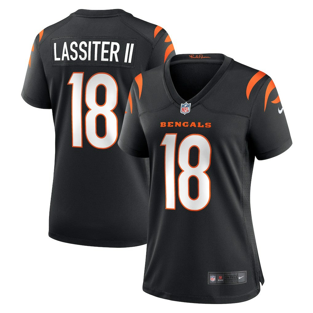 Nike Kwamie Lassiter II Cincinnati Bengals Women's Game Player Jersey Black