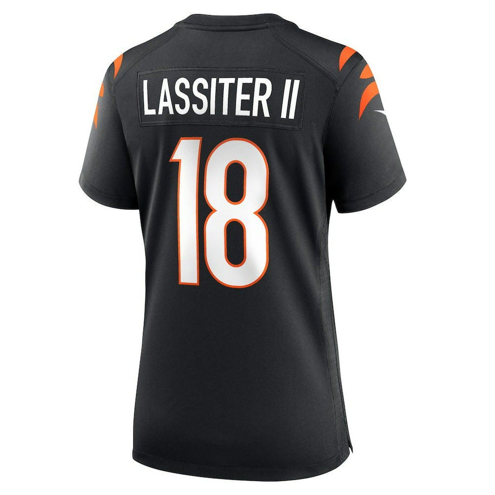 Nike Kwamie Lassiter II Cincinnati Bengals Women's Game Player Jersey Black