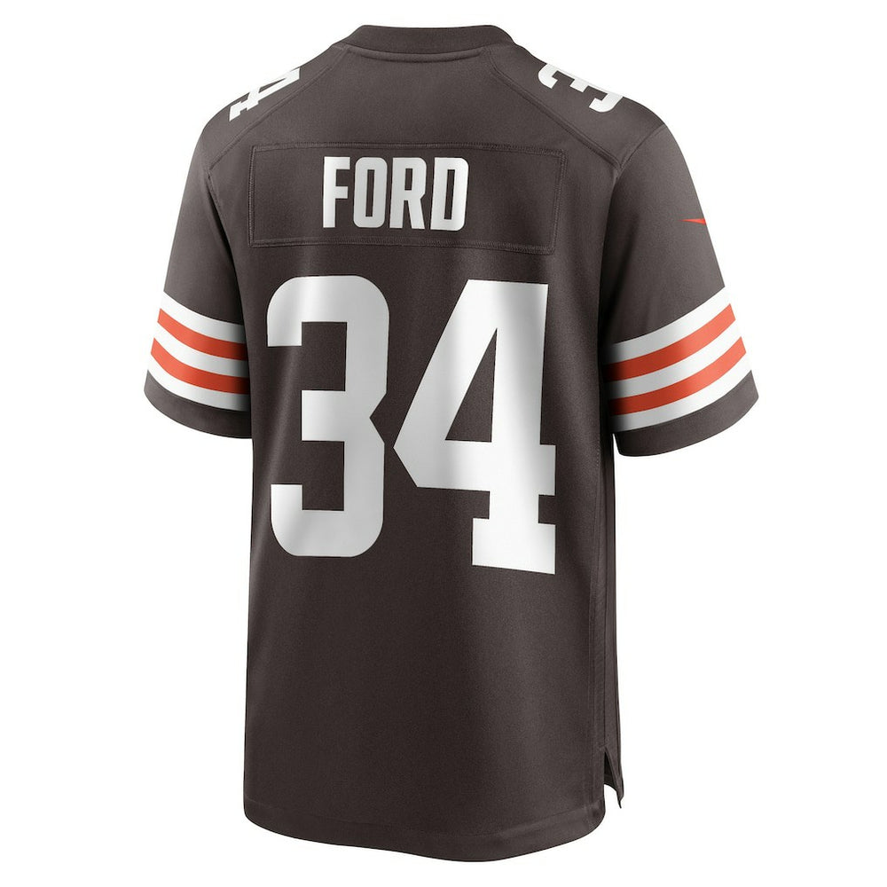 Nike Jerome Ford Cleveland Browns Game Player Jersey Brown