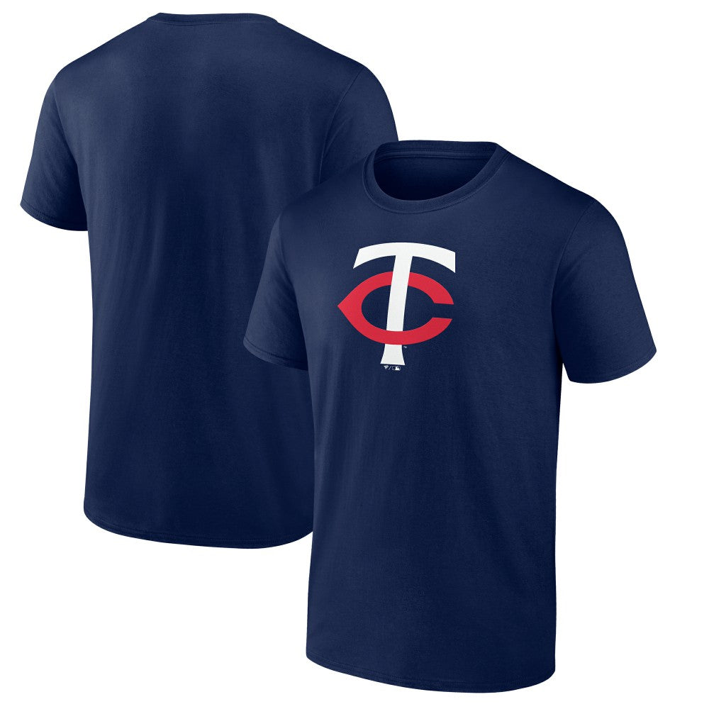 Minnesota Twins Fanatics Logo T-Shirt - Navy - Fanatics Lifestyle