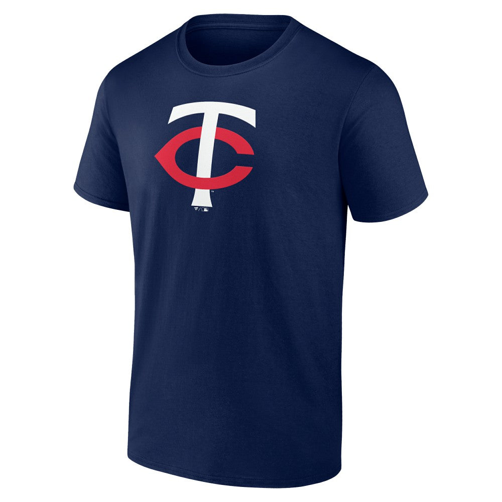 Minnesota Twins Fanatics Logo T-Shirt - Navy - Fanatics Lifestyle