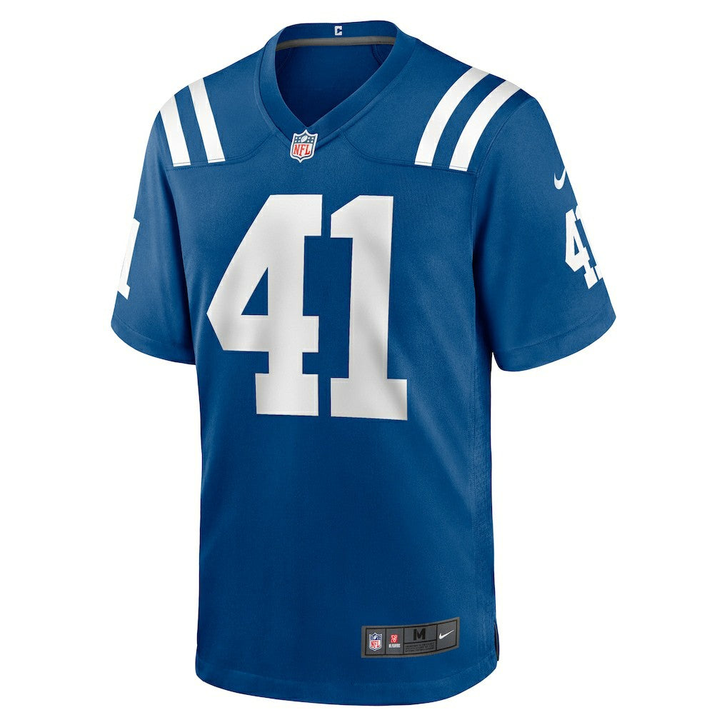 Nike Grant Stuard Indianapolis Colts Game Player Jersey Royal
