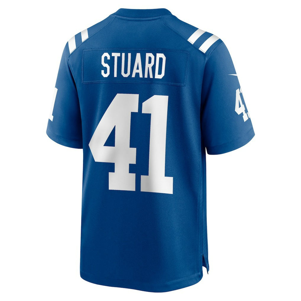 Nike Grant Stuard Indianapolis Colts Game Player Jersey Royal