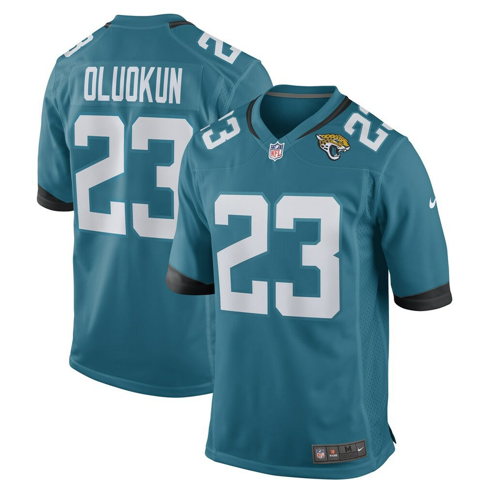 Nike Foyesade Oluokun Jacksonville Jaguars Game Player Jersey Teal