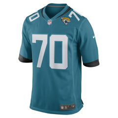 Nike Cole Van Lanen Jacksonville Jaguars Game Player Jersey Teal