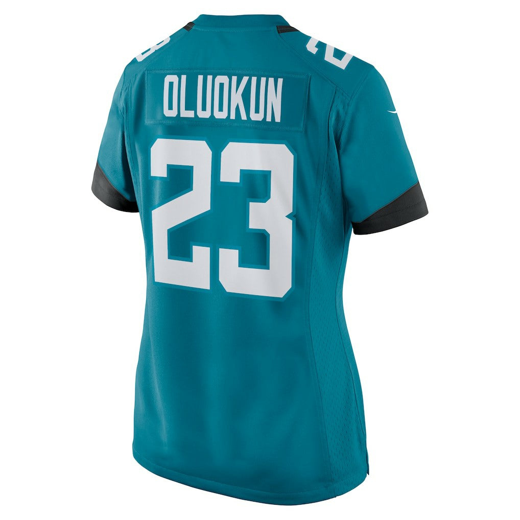 Nike Foyesade Oluokun Jacksonville Jaguars Women's Game Player Jersey Teal