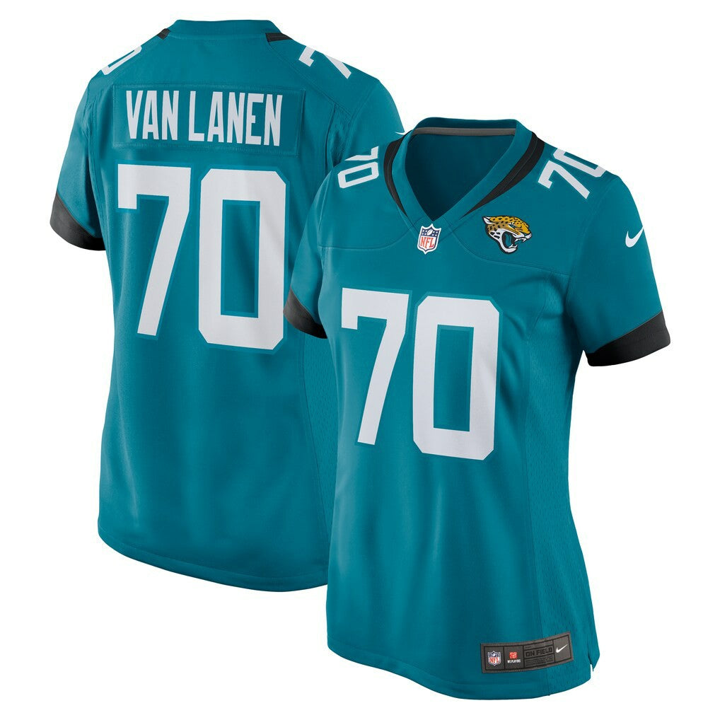 Nike Cole Van Lanen Jacksonville Jaguars Women's Game Player Jersey Teal