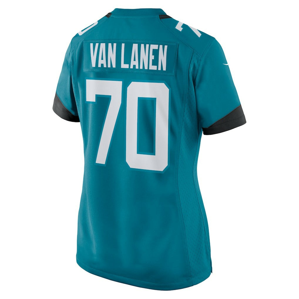 Nike Cole Van Lanen Jacksonville Jaguars Women's Game Player Jersey Teal