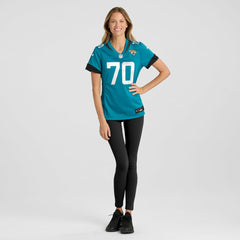 Nike Cole Van Lanen Jacksonville Jaguars Women's Game Player Jersey Teal