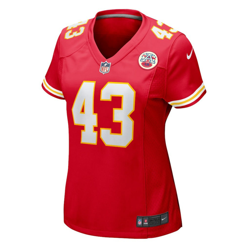 Nike Jack Cochrane Kansas City Chiefs Women's Game Player Jersey Red