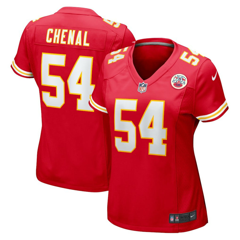 Nike Leo Chenal Kansas City Chiefs Women's Game Player Jersey Red