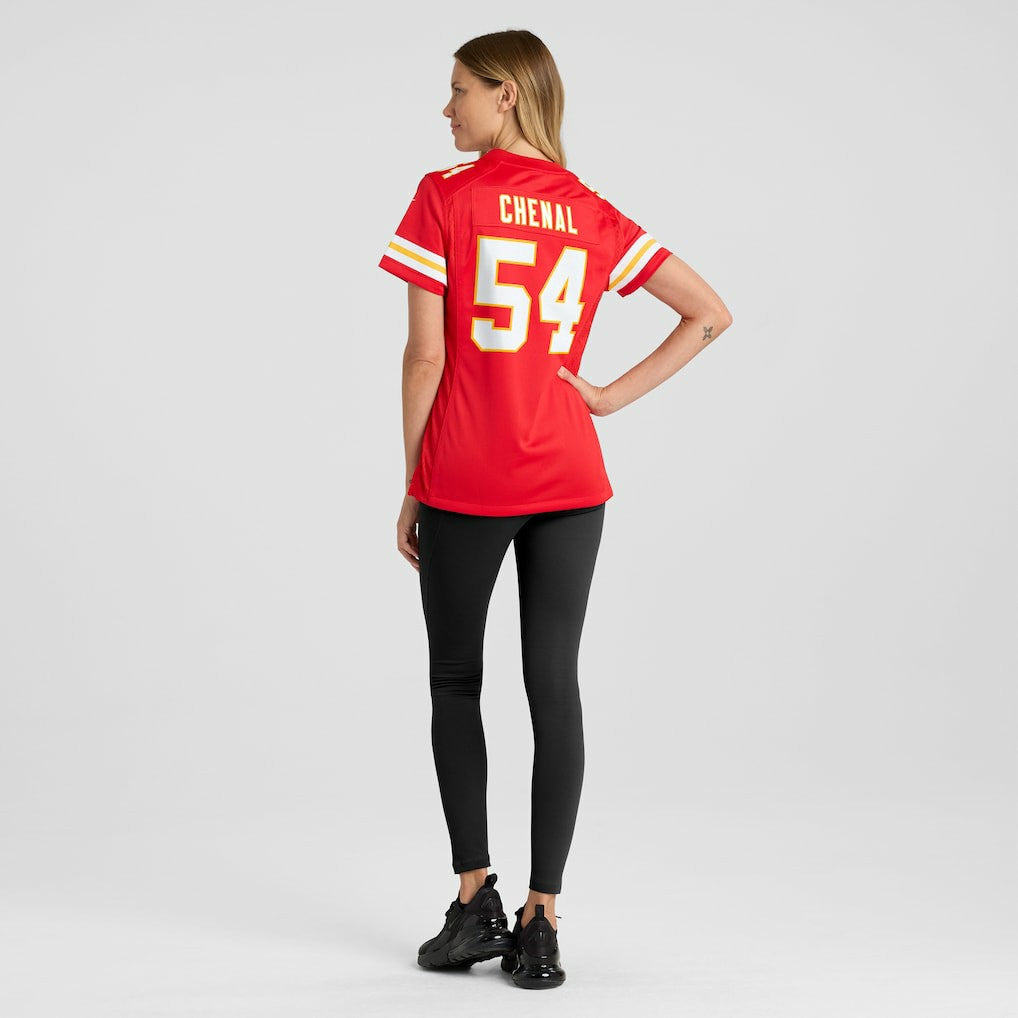 Nike Leo Chenal Kansas City Chiefs Women's Game Player Jersey Red