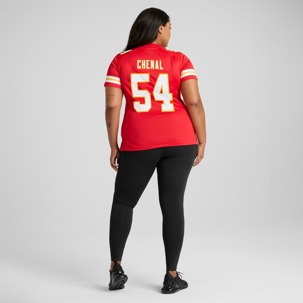 Nike Leo Chenal Kansas City Chiefs Women's Game Player Jersey Red