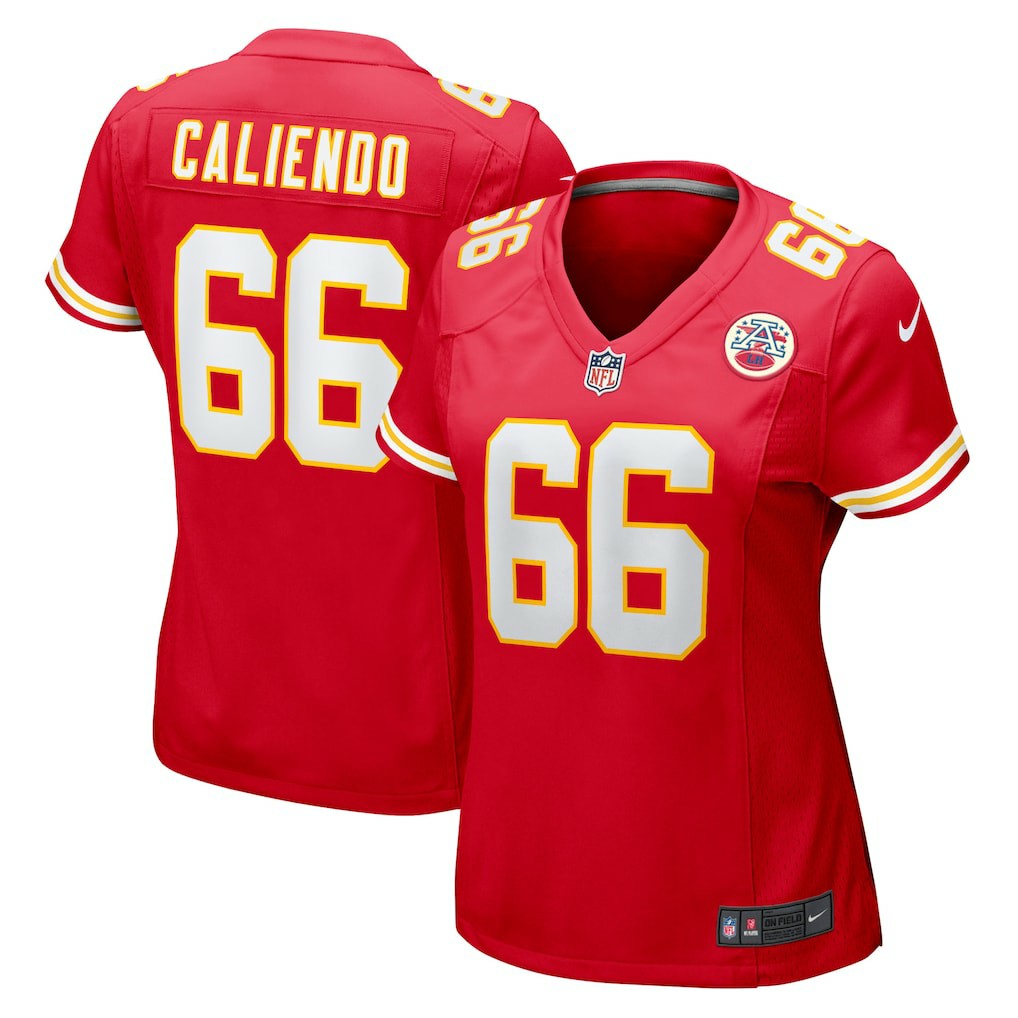 Nike Mike Caliendo Kansas City Chiefs Women's Game Player Jersey Red
