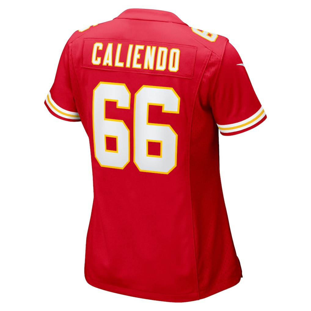 Nike Mike Caliendo Kansas City Chiefs Women's Game Player Jersey Red