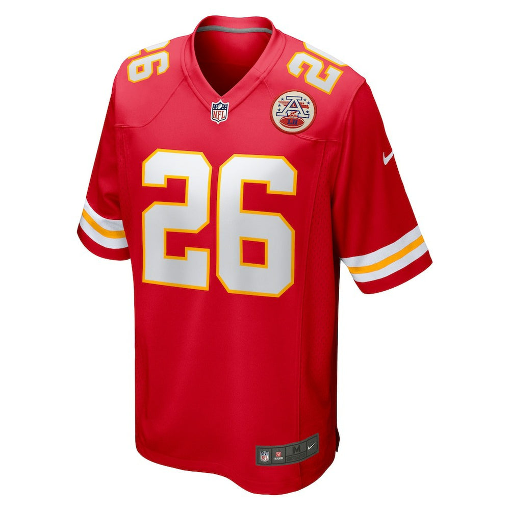Nike Deon Bush Kansas City Chiefs Game Player Jersey Red