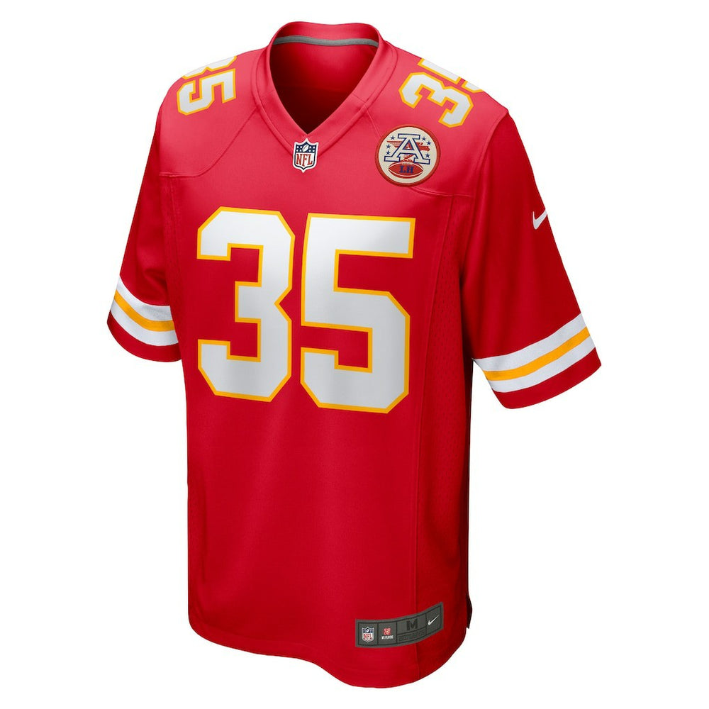 Nike Jaylen Watson Kansas City Chiefs Game Player Jersey Red