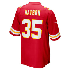 Nike Jaylen Watson Kansas City Chiefs Game Player Jersey Red
