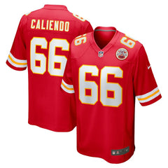 Nike Mike Caliendo Kansas City Chiefs Game Player Jersey Red
