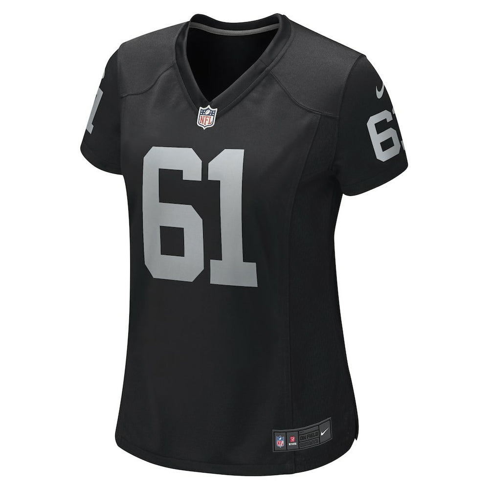 Nike Jordan Meredith Las Vegas Raiders Women's Game Player Jersey Black