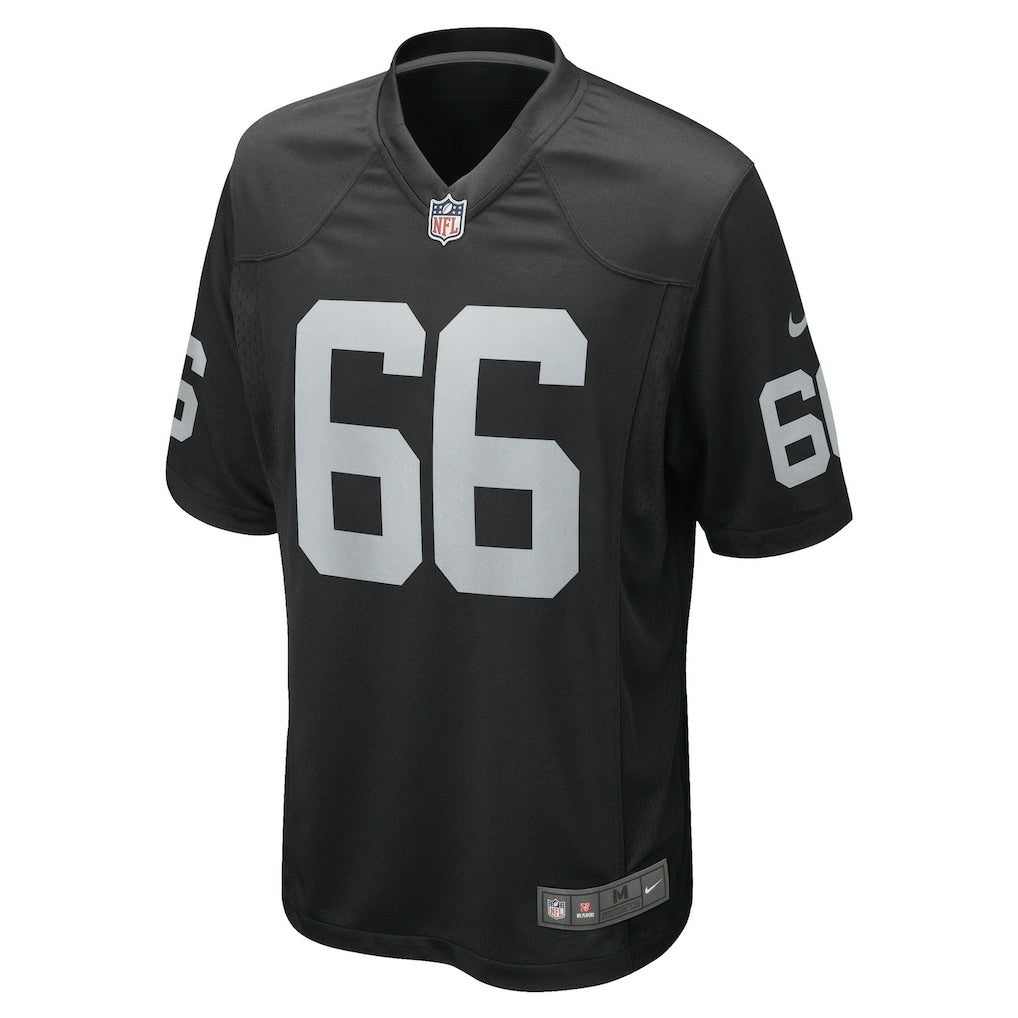 Nike Dylan Parham Las Vegas Raiders Game Player Jersey Black