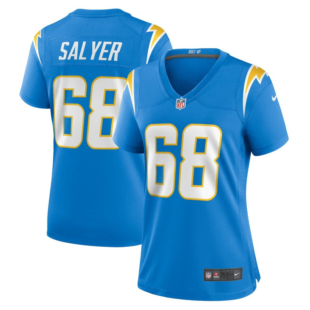 Nike Jamaree Salyer Los Angeles Chargers Women's Game Player Jersey Powder Blue