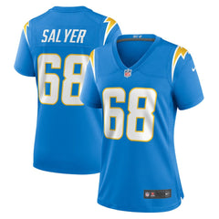 Nike Jamaree Salyer Los Angeles Chargers Women's Game Player Jersey Powder Blue