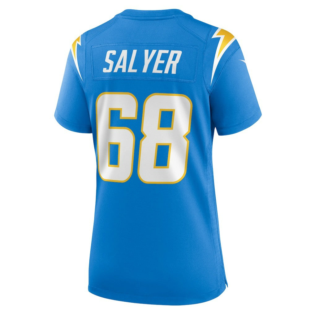 Nike Jamaree Salyer Los Angeles Chargers Women's Game Player Jersey Powder Blue