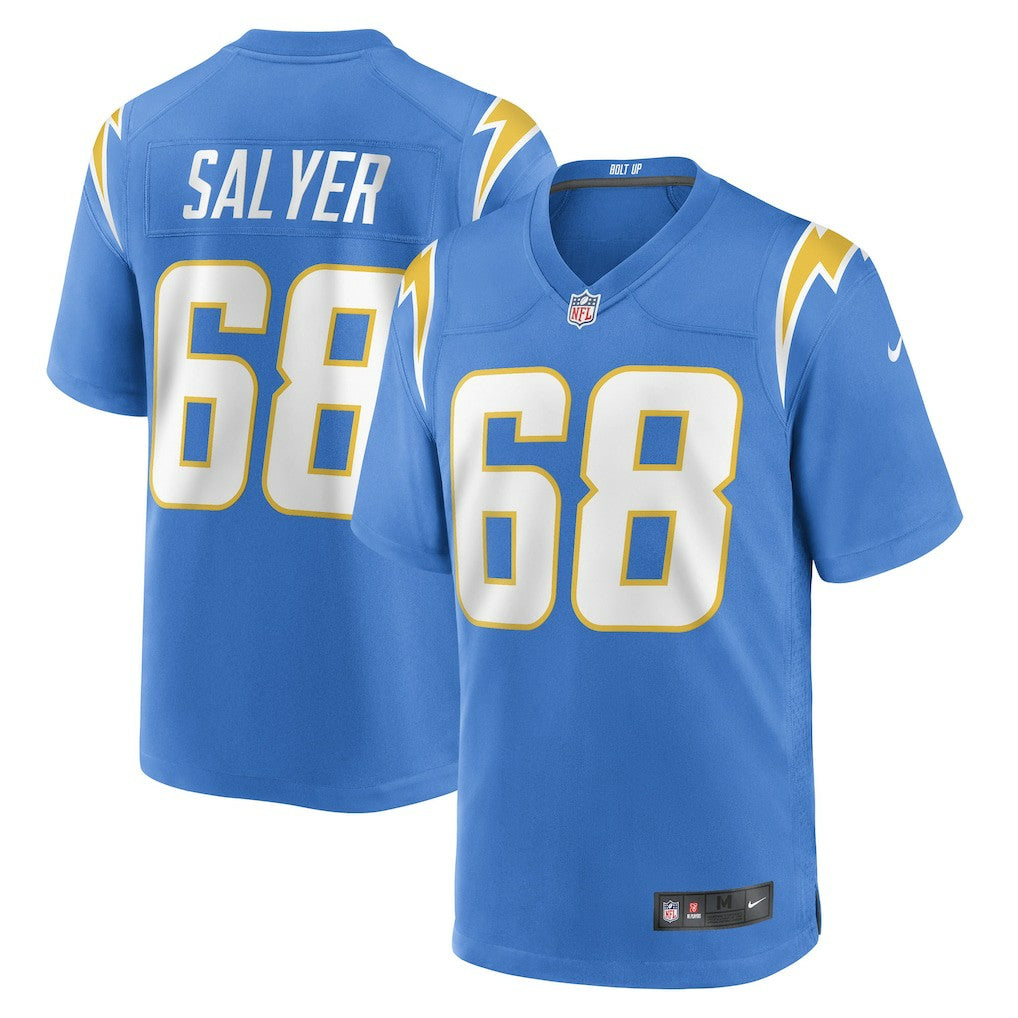 Nike Jamaree Salyer Los Angeles Chargers Game Player Jersey Powder Blue