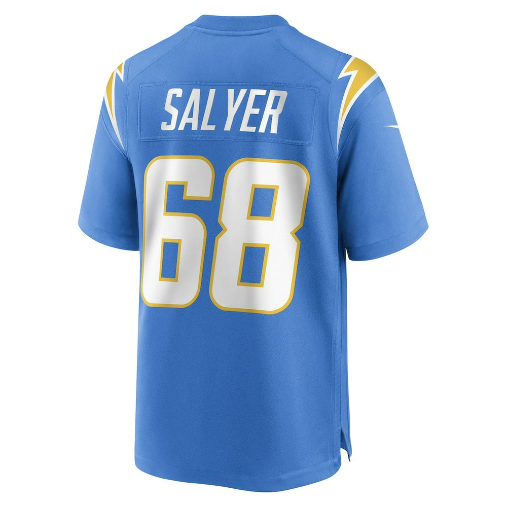 Nike Jamaree Salyer Los Angeles Chargers Game Player Jersey Powder Blue