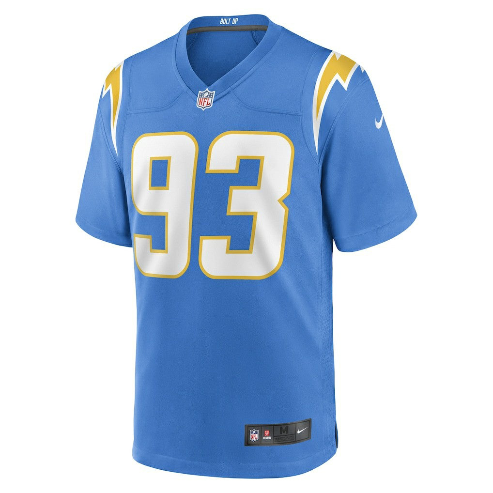 Nike Otito Ogbonnia Los Angeles Chargers Game Player Jersey Powder Blue
