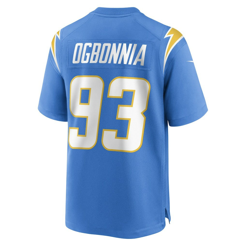 Nike Otito Ogbonnia Los Angeles Chargers Game Player Jersey Powder Blue