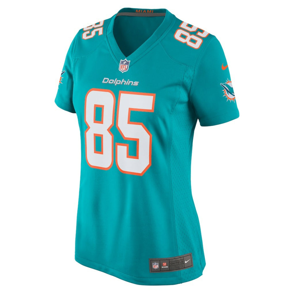 Nike River Cracraft Miami Dolphins Women's Game Player Jersey Aqua