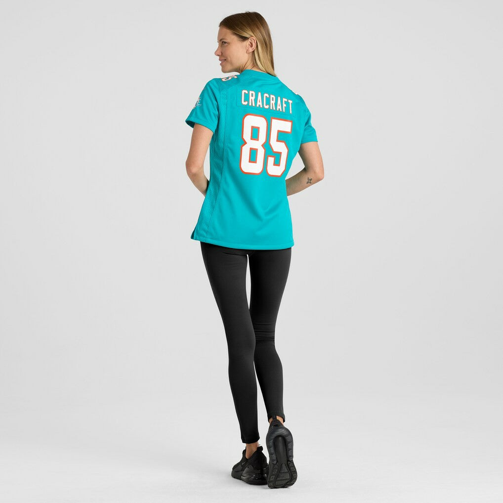 Nike River Cracraft Miami Dolphins Women's Game Player Jersey Aqua