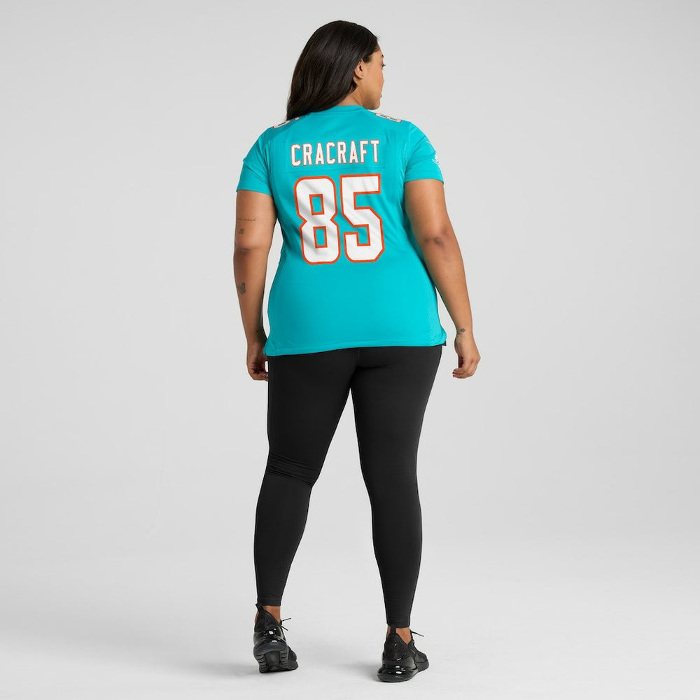 Nike River Cracraft Miami Dolphins Women's Game Player Jersey Aqua