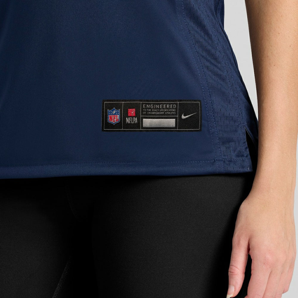 Nike Marcus Jones New England Patriots Women's Game Jersey Navy