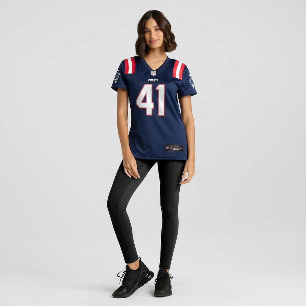 Nike Brenden Schooler New England Patriots Women's Game Jersey Navy